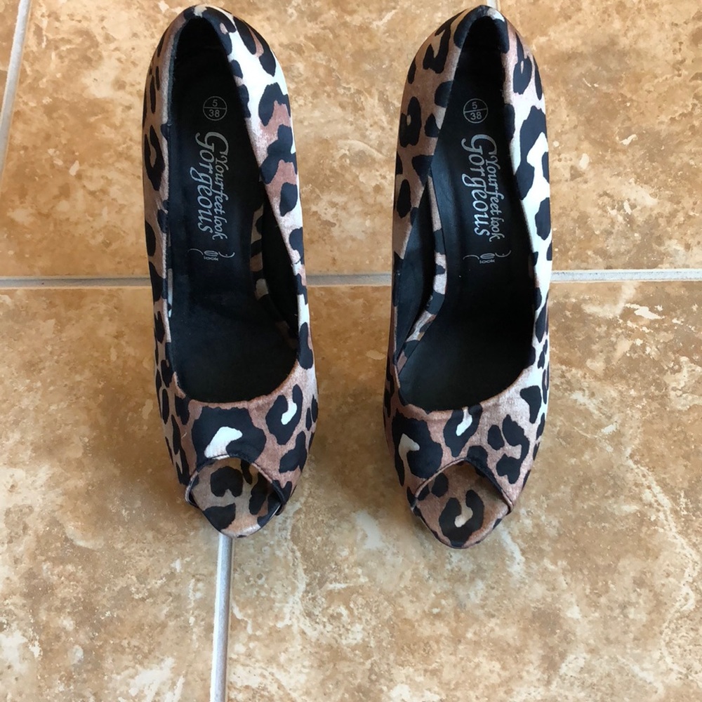 Woman’s high heels